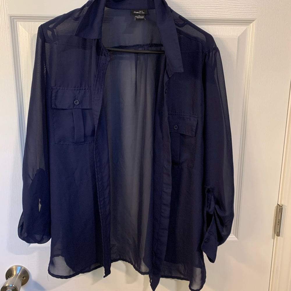 Navy Blue Women’s blouse